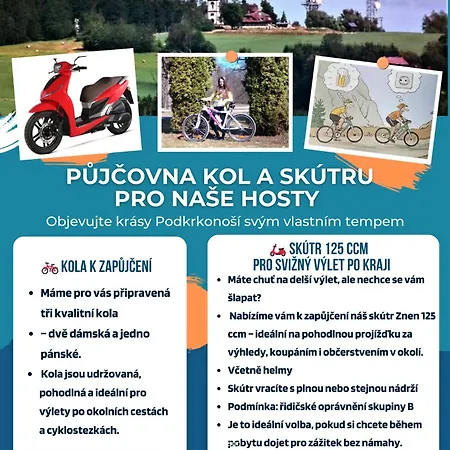 Pod Lipou بيت ريفي Dolní Brusnice